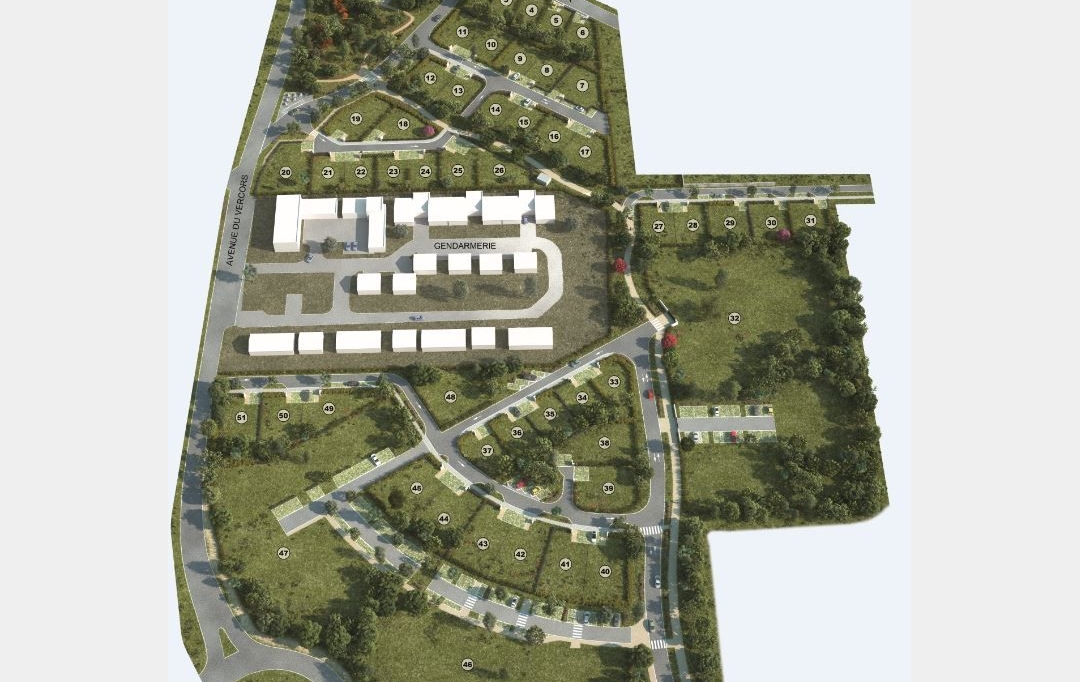 Annonces ROMANS : Terrain | CHATUZANGE-LE-GOUBET (26300) | 0 m2 | 82 000 € 